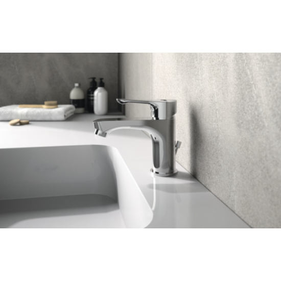 Μπαταρία Νιπτήρα Αναμεικτική Ορειχάλκινη Ideal Standard Alpha BC486AA Χρωμέ